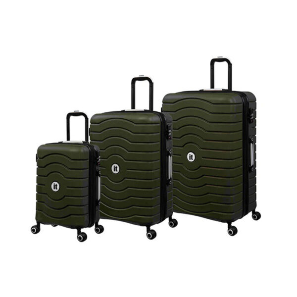 it-luggage-dark-olive-3-piece-trolley-set