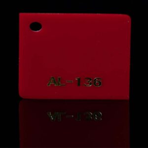 Acrylika Acrylic Sheet 136 Red