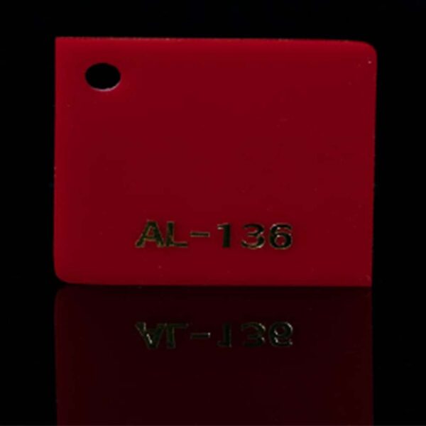 Acrylika Acrylic Sheet 136 Red