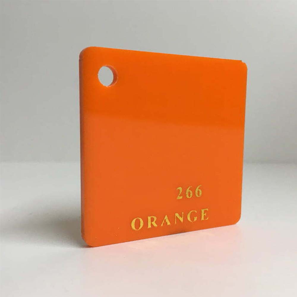 Acrylika Acrylic Sheet 266 Orange