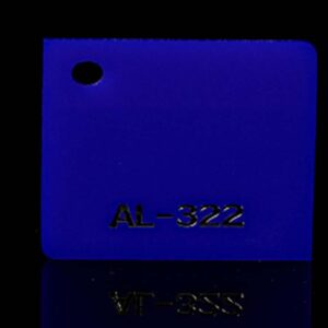 Acrylika Acrylic Sheet 322 Blue