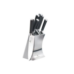 Berlingerhaus 6 Pieces Knife Set With Stainless Steel Stand