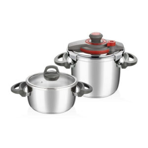 Falez Twist Combo Pressure Cooker And Casserole