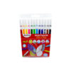 Fatih Fiber Tip Slim Coloring Pens - 12 Colors