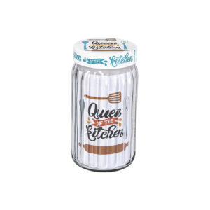 Herevin 1,7 Liter Embossed Canister-Queen Kitchen