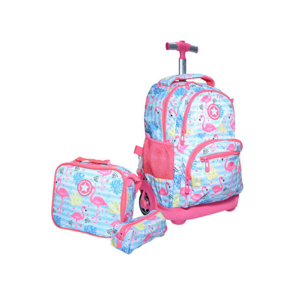 Jasminestar School Bag Trolley Set 15"