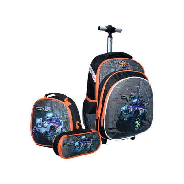 Jasminestar School Bag Trolley Set 16"