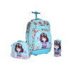 Jasminestar School Bag Trolley Set 17"