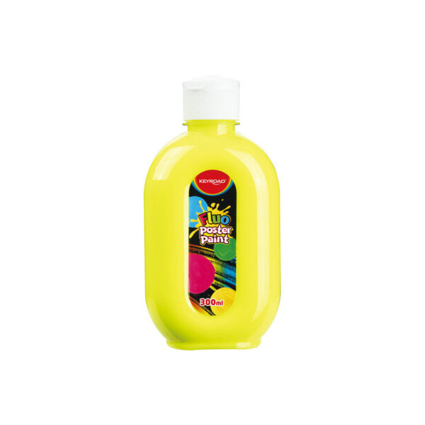 Keyroad Poster Paint 300Ml Neon Yellow