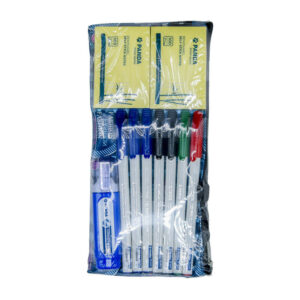 Panda Set - 7 Pens + 1 Correction + 2 Notes + 1 Bag