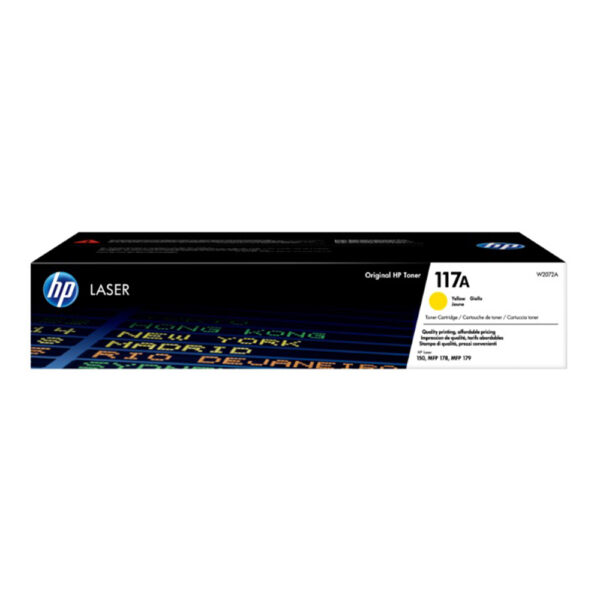 HP W2072A 117A Original Laser Toner Cartridge Yellow