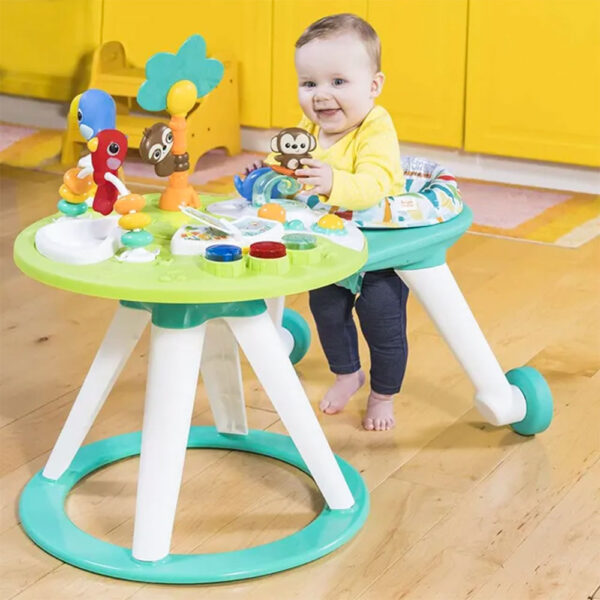 2-in-1 Walk-Around Baby Activity Center & Table