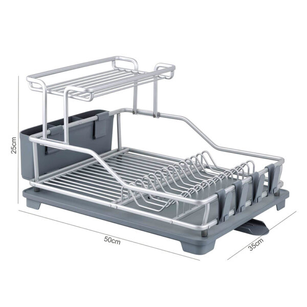 Aluminum Dish Drying Rack