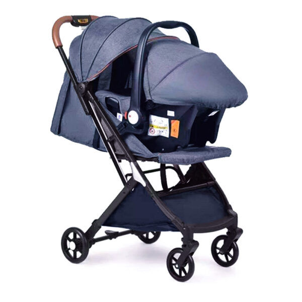 Baby stroller with car seat