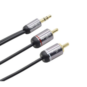 Trands TR-CA3187 3.5mm Male to Auxiliary Stereo Splitter Cable