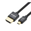 Type D Micro HDMI Male to Type A HDMI Male Cable