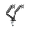 Skill Tech SH130 C024 Dual Monitor Arm Black