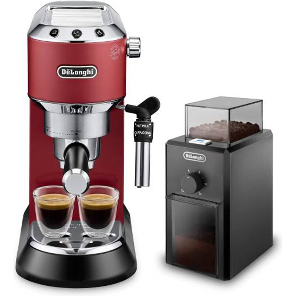 Espresso Manual Coffee Machine with FREE Electric Coffee Grinder