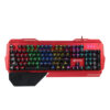 Meetion Mt-Mk20 Mechanical Keyboard with Arabic Red