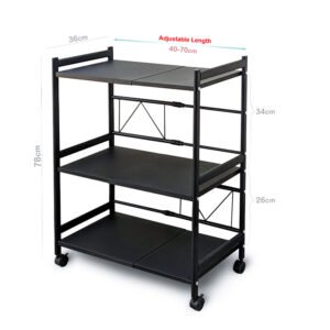 Kitchen Rack Organizer Steel Frame