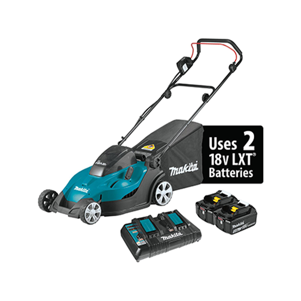 Makita Cordless Lawnmower For 18vx2 Li-Ion Lxt – 430mm