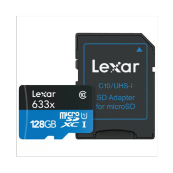 Lexar Micro SD Card With Reader 633A 128GB