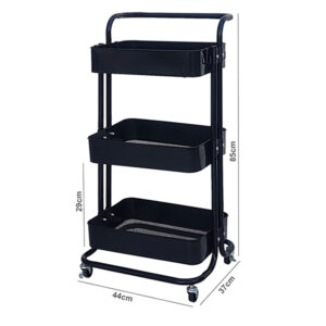 Metal 3 Tier Multi-Purpose Organizer Kitchen Rack