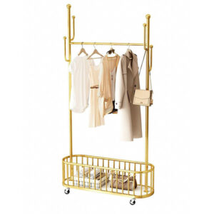 Moveable Coat Hanger & Clothes Storage Rack