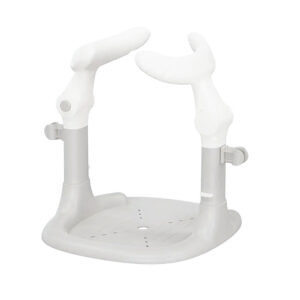 Non-Slip Plastic Standing Baby Bath Shower Stand