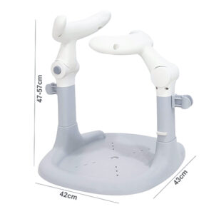 Non-Slip Plastic Standing Baby Bath Shower Stand