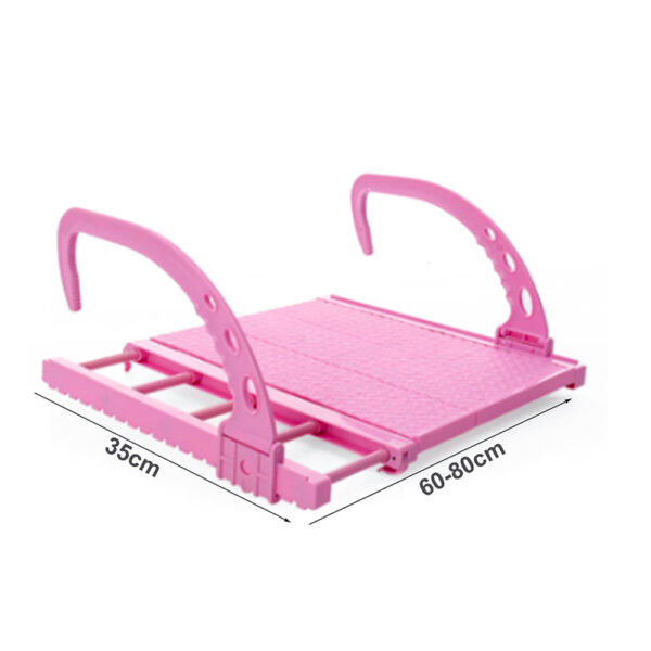 Portable Window Drying Rack For Shoe, Towel Clothes Hanger