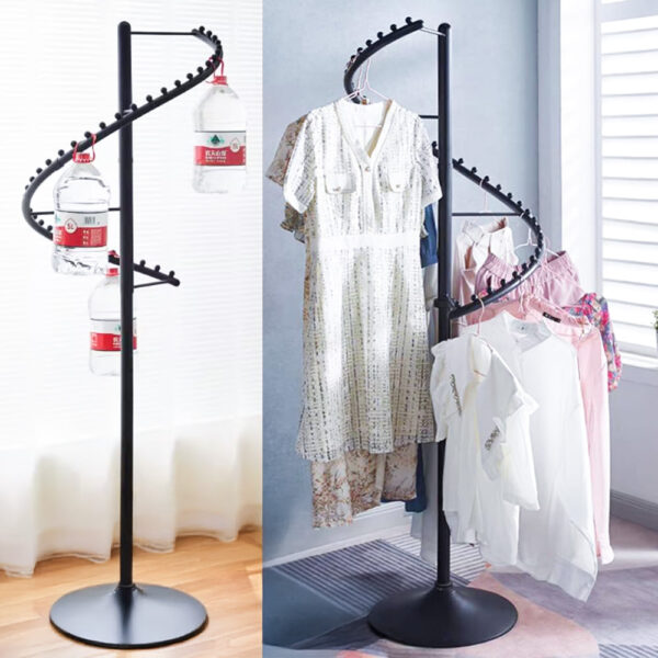 Rotatable Metal Clothes Rack