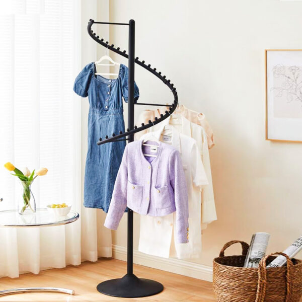 Rotatable Metal Clothes Rack