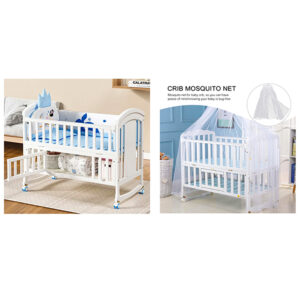 Wooden Baby Cot