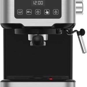 LePresso Digital Coffee Machine with 15 bar Pressure Pump Milk Steamer