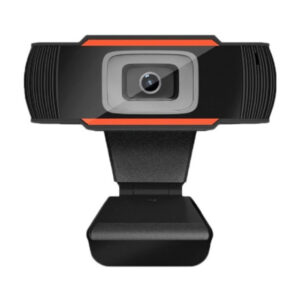 Webcam With Universal Clip Plug and Play Webcam Black