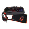 Meetion MT-C500 4-in-1 Backlit Gaming Kit Black