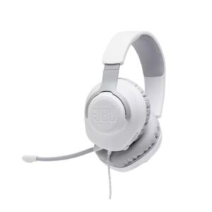 JBL Quantum 100 Wired Over-Ear Gaming Headset White