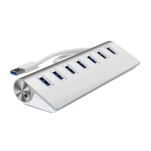 Trands TR-HB627 3.0 Multiport USB HUB Silver