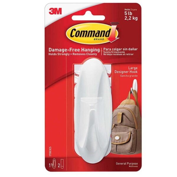 3M Command Large Designer Hook