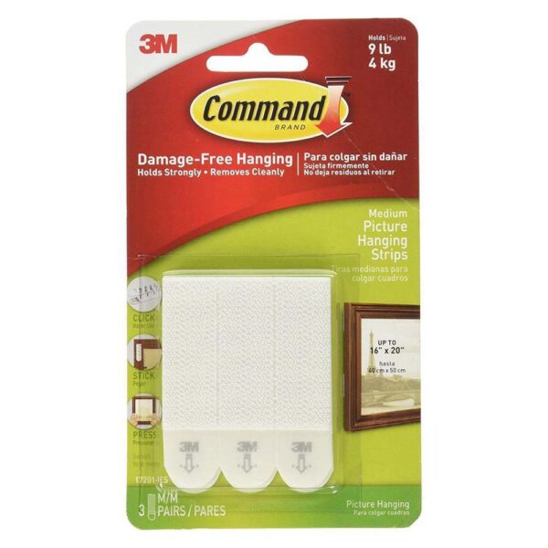 3M Command Picture & Frame Hanging Strips