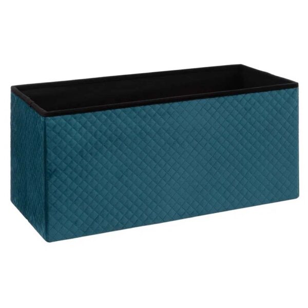 5Five Multifunction Velvet Storage Ottoman