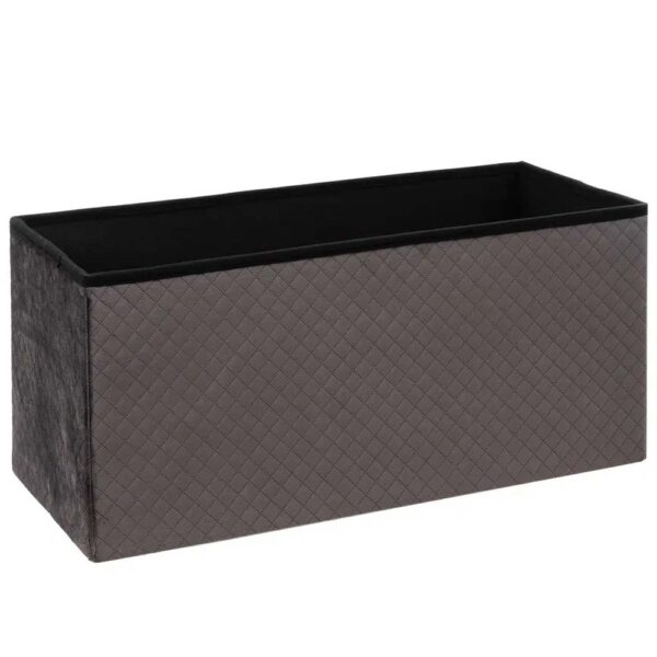 5Five Multifunction Velvet Storage Ottoman