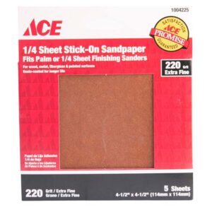 ACE 1-4 Sheet Stick-on Sandpaper