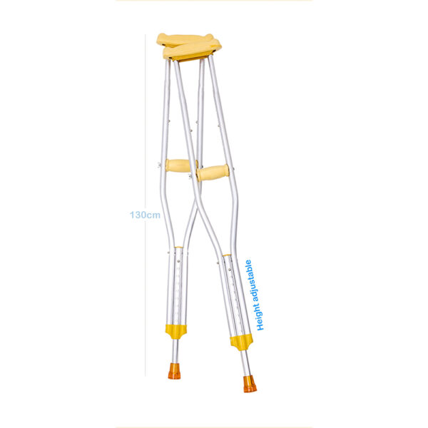 Adjustable Aluminum Walking Crutch For Old