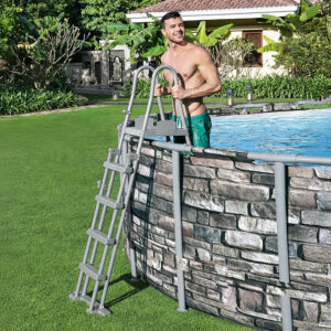 BESTWAY Swimming Pool Safety Ladder 1.32m