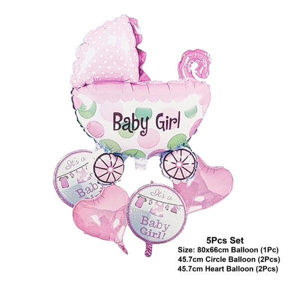 Baby Boy & Girl Foil Balloon