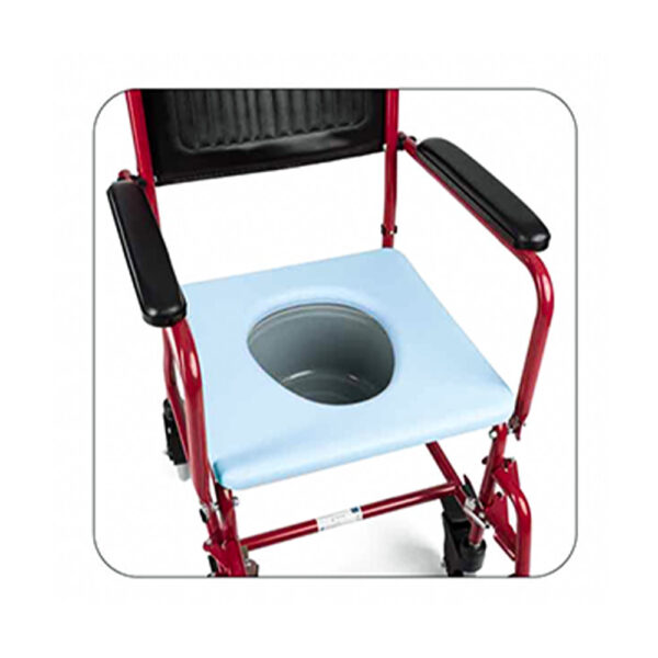 Commode Wheel Chair with Wheels