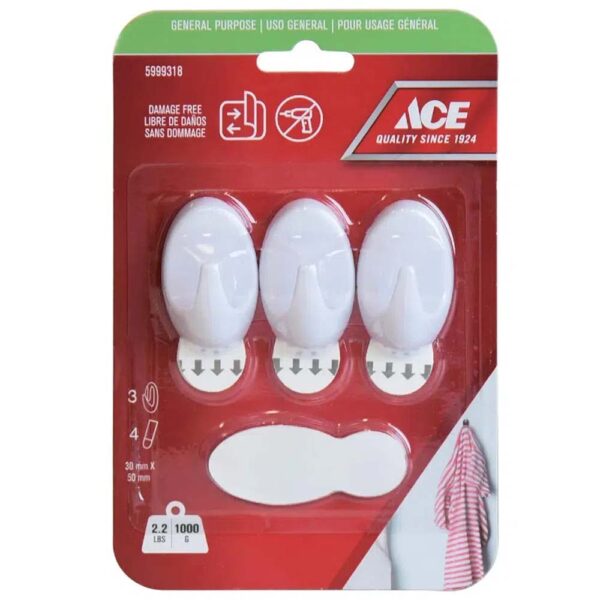 Convenient Adhesive Hook Set