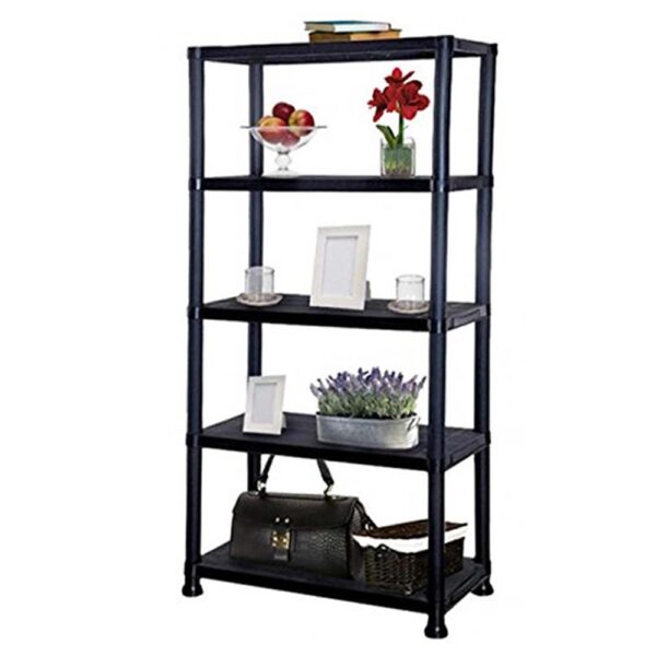 Cosmoplast Plastic 5-Tier Shelving Rack